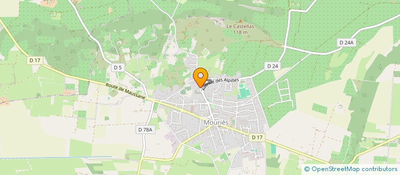 localisation de l'entreprise MADAME SANDRINE BEYS  MOURIES