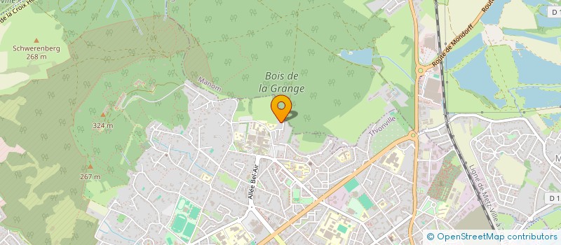 localisation de l'entreprise MADAME SANDRINE BILLON  THIONVILLE