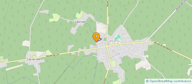 localisation de l'entreprise MADAME SANDRINE BITOUN  CARCANS