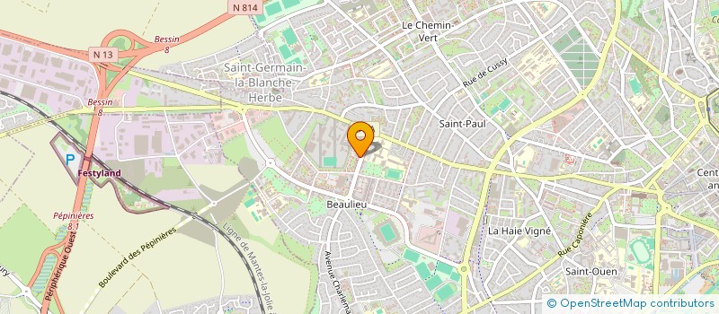 localisation de l'entreprise MADAME SANDRINE BLAIZOT à CAEN