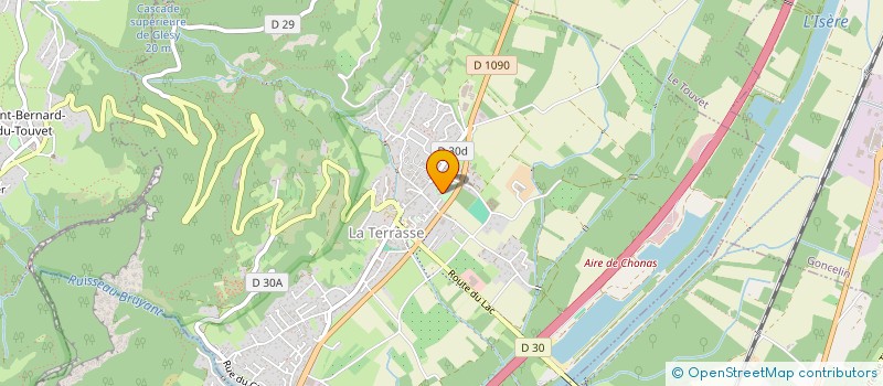 localisation de l'entreprise MADAME SANDRINE BLANC  CHAMBERY