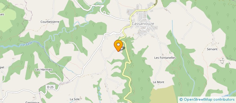 localisation de l'entreprise MADAME SANDRINE BLANC à PUYCAPEL