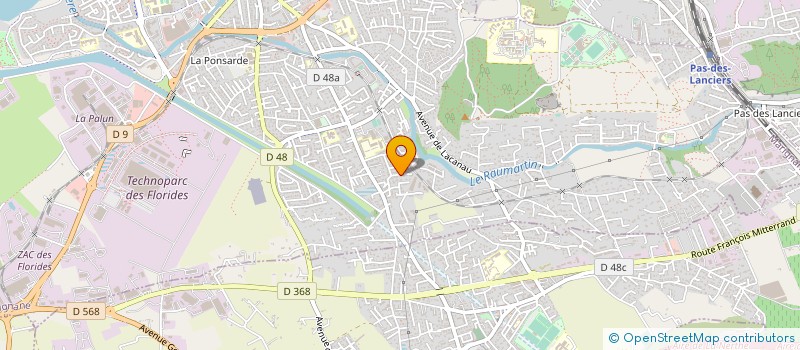 localisation de l'entreprise MADAME SANDRINE BLANCO  MARIGNANE