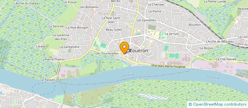 localisation de l'entreprise MADAME SANDRINE BLANCQUAERT à COUERON