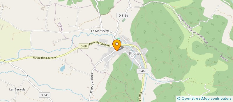 localisation de l'entreprise MADAME SANDRINE BLONDEAU à PEYRUS