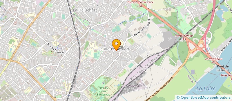 localisation de l'entreprise MADAME SANDRINE BOCQUIER à NANTES