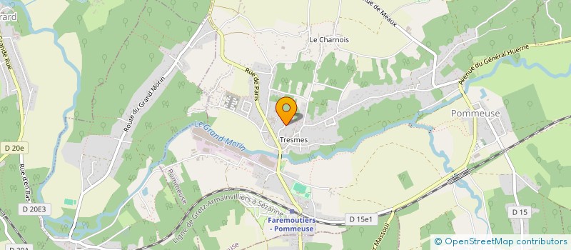 localisation de l'entreprise MADAME SANDRINE BOCQUILLON  POMMEUSE