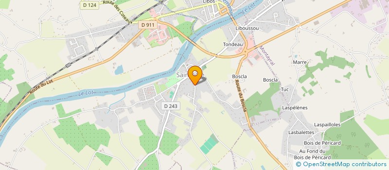 localisation de l'entreprise MADAME SANDRINE BONACHERA  SAINT-VITE