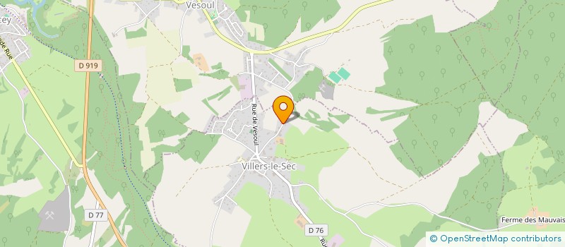 localisation de l'entreprise MADAME SANDRINE BONNAMY  VILLERS-LE-SEC