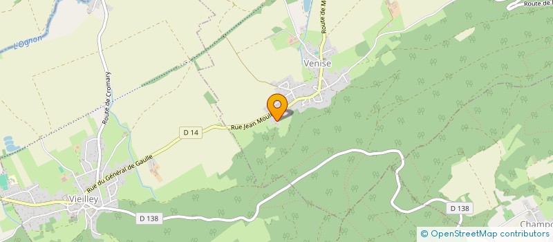 localisation de l'entreprise MADAME SANDRINE BONNARD  VENISE