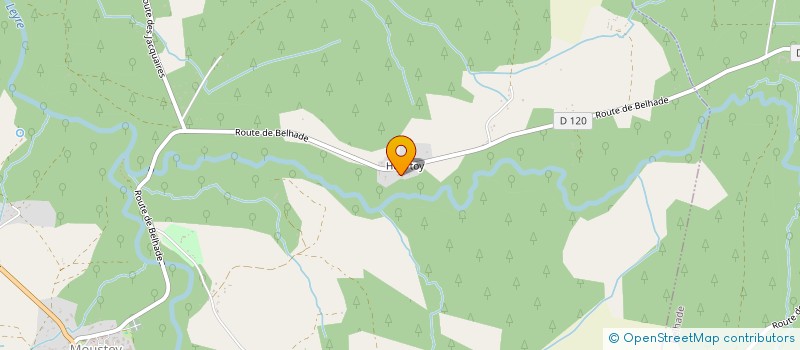 localisation de l'entreprise MADAME SANDRINE BONTEMPS  MOUSTEY