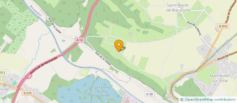 localisation de l'entreprise MADAME SANDRINE BONVALET à SAINT-MARDS-DE-BLACARVILLE