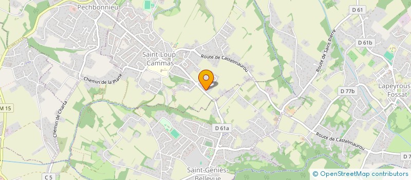 localisation de l'entreprise MADAME SANDRINE BORCKHOLZ à SAINT-LOUP-CAMMAS