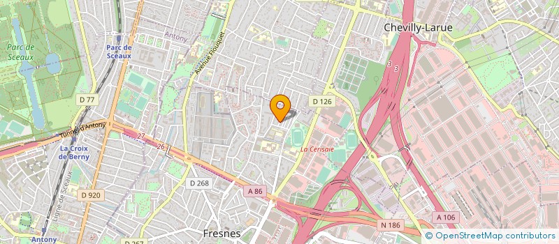 localisation de l'entreprise MADAME SANDRINE BORIE à FRESNES