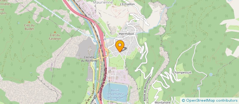 localisation de l'entreprise MADAME SANDRINE BORTOLON  LA TOUR-EN-MAURIENNE