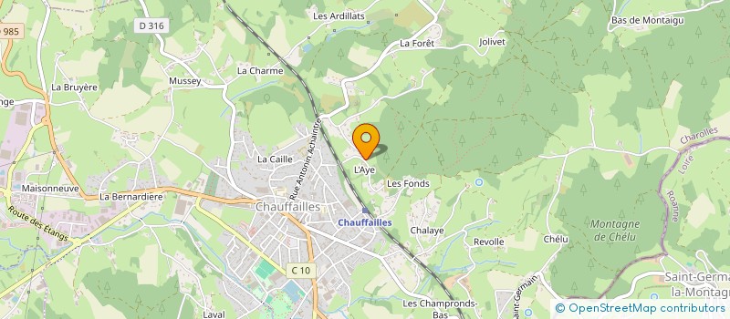 localisation de l'entreprise MADAME SANDRINE BOSON à VARENNES-SOUS-DUN
