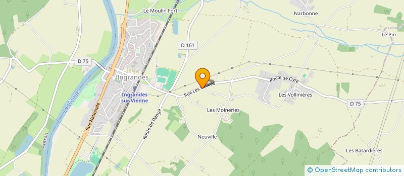 localisation de l'entreprise MADAME SANDRINE BOUCHER à INGRANDES