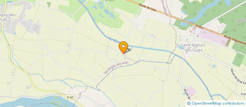 localisation de l'entreprise MADAME SANDRINE BOUFFARD à GERMIGNY-DES-PRES