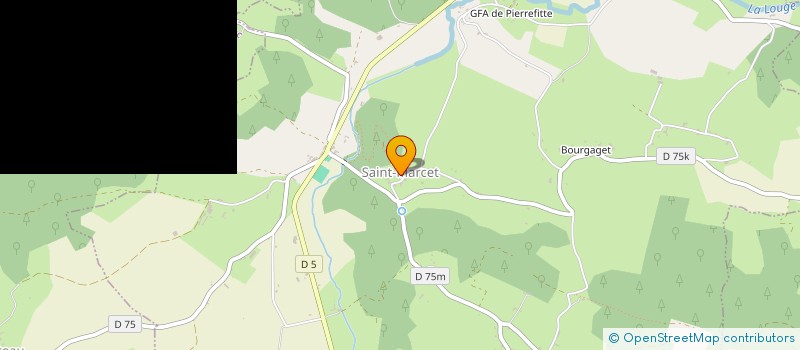 localisation de l'entreprise MADAME SANDRINE BOUFFARTIGUE  SAINT-MARCET