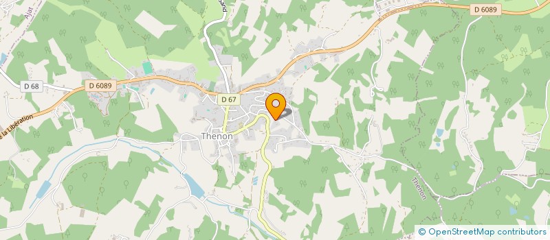 localisation de l'entreprise MADAME SANDRINE BOUJEAT  SAINTE-ORSE