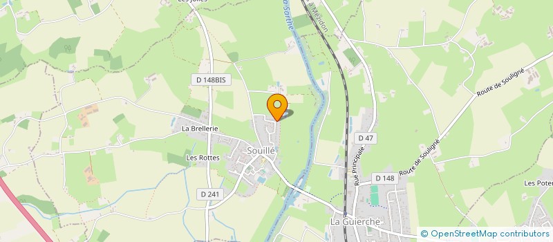 localisation de l'entreprise MADAME SANDRINE BOULAY  SOUILLE