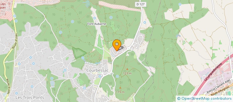 localisation de l'entreprise MADAME SANDRINE BOUQUET  NIMES