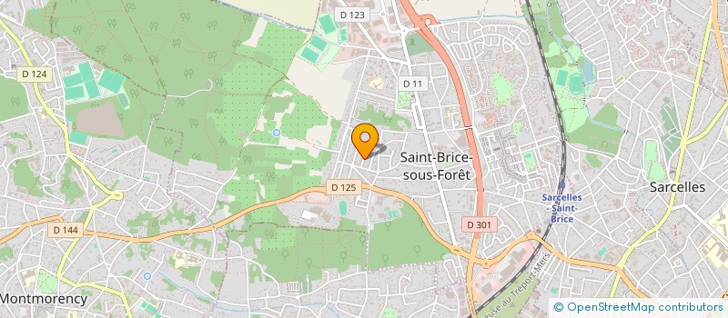localisation de l'entreprise MADAME SANDRINE BOUTTIER  SAINT-BRICE-SOUS-FORET