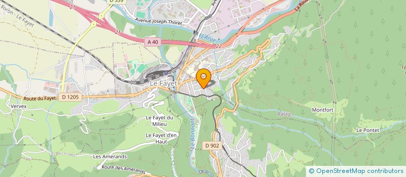 localisation de l'entreprise MADAME SANDRINE BOUVOT  SAINT-GERVAIS-LES-BAINS