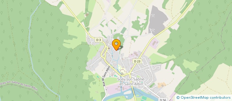 localisation de l'entreprise MADAME SANDRINE BRAGA  SCEY-SUR-SAONE-ET-SAINT-ALBIN