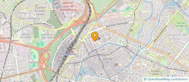 localisation de l'entreprise MADAME SANDRINE BRASLERET à STRASBOURG