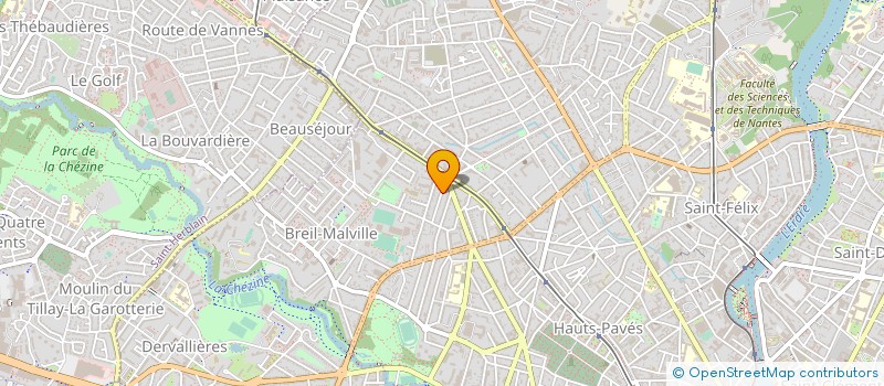 localisation de l'entreprise MADAME SANDRINE BRAUD  NANTES