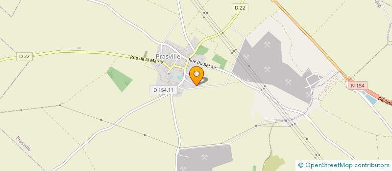 localisation de l'entreprise MADAME SANDRINE BREBANT à PRASVILLE