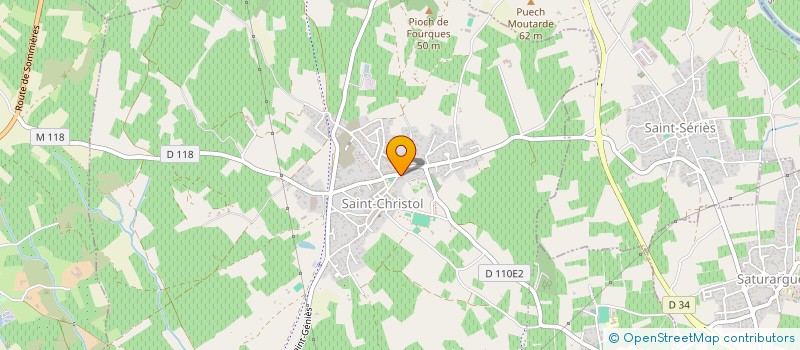 localisation de l'entreprise MADAME SANDRINE BRET  ENTRE-VIGNES