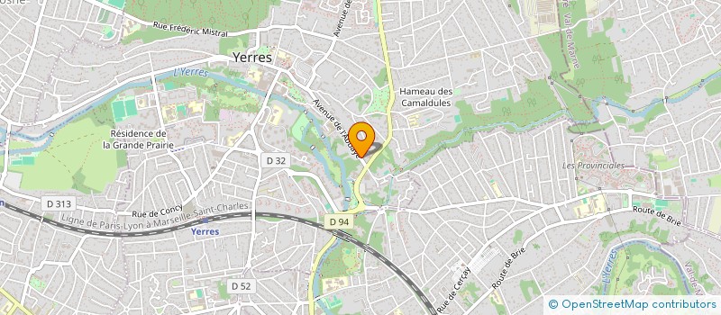 localisation de l'entreprise MADAME SANDRINE BRETON à YERRES