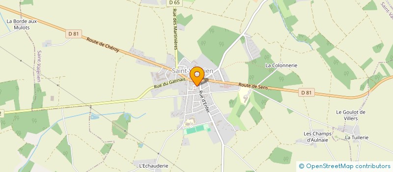 localisation de l'entreprise MADAME SANDRINE BRICE à SAINT-VALERIEN