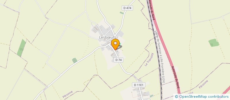 localisation de l'entreprise MADAME SANDRINE BRIERE  LESBUFS