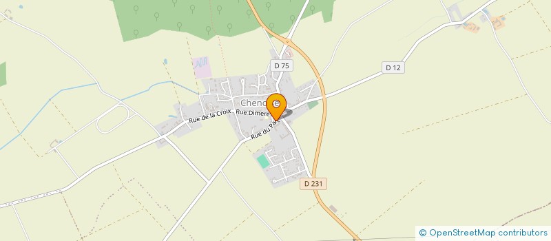 localisation de l'entreprise MADAME SANDRINE BRILLE  CHENOISE-CUCHARMOY