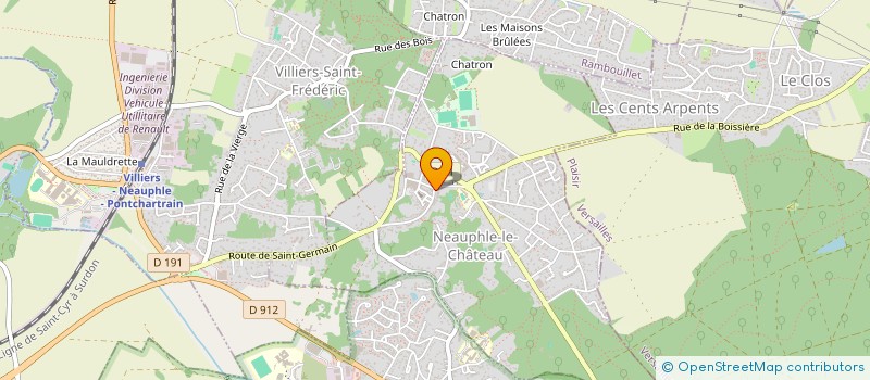 localisation de l'entreprise MADAME SANDRINE BRUGUERA à VILLIERS-SAINT-FREDERIC