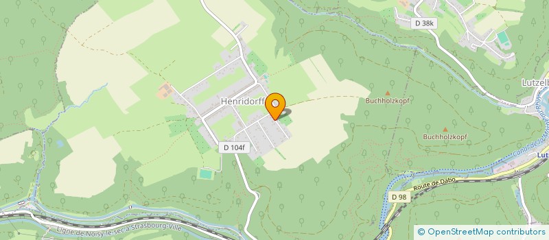 localisation de l'entreprise MADAME SANDRINE BRUN  SAINT-LOUIS