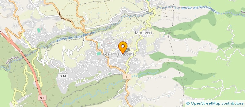 localisation de l'entreprise MADAME SANDRINE BRUNI  LES TROIS-BASSINS