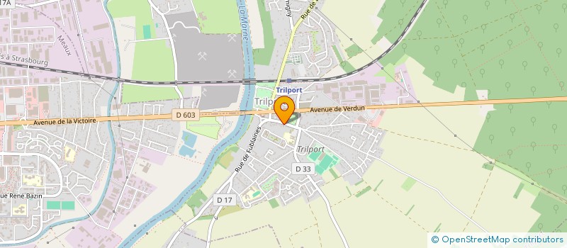 localisation de l'entreprise MADAME SANDRINE BUHAN  TRILPORT