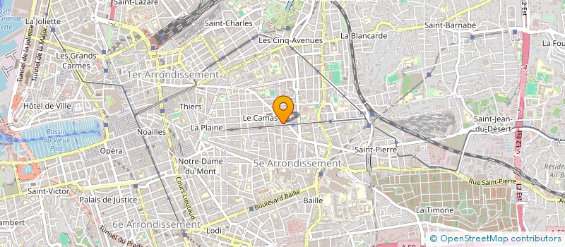 localisation de l'entreprise MADAME SANDRINE BUHOURS à MARSEILLE
