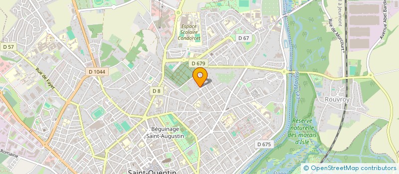 localisation de l'entreprise MADAME SANDRINE BULTEAU à SAINT-QUENTIN