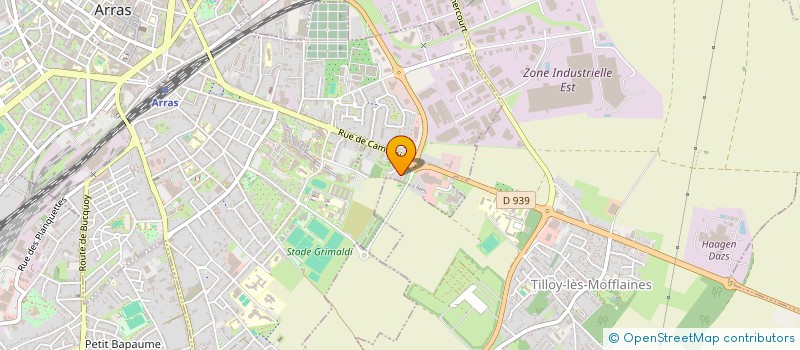 localisation de l'entreprise MADAME SANDRINE CABUZAT à ARRAS