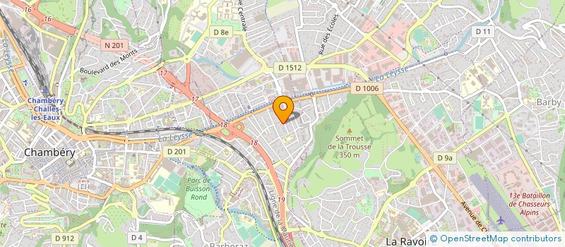 localisation de l'entreprise MADAME SANDRINE CAILLET  BARBERAZ