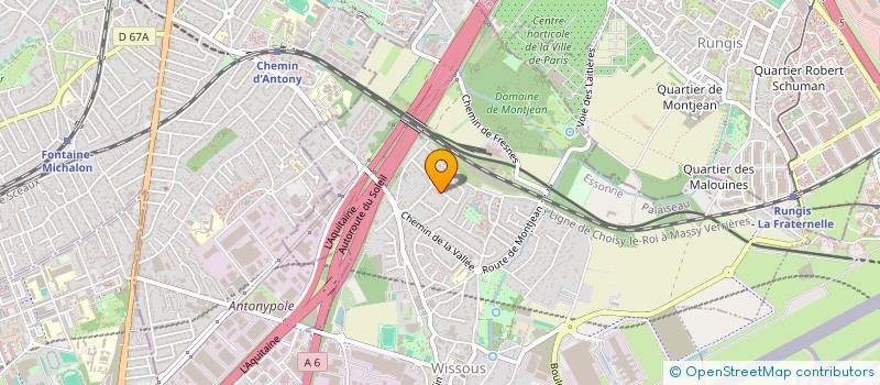 localisation de l'entreprise MADAME SANDRINE CAMBLONG  WISSOUS