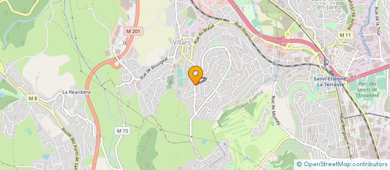 localisation de l'entreprise MADAME SANDRINE CAMPAGNOLA à VILLARS