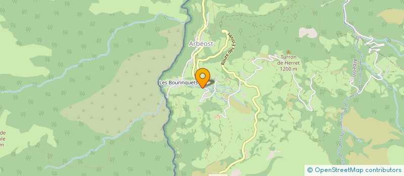 localisation de l'entreprise MADAME SANDRINE CAMPAHES  ARBEOST