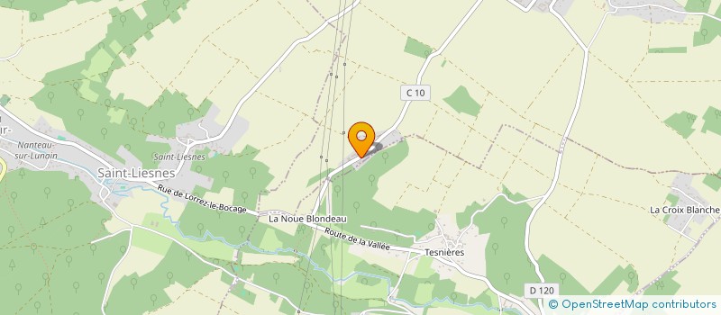 localisation de l'entreprise MADAME SANDRINE CANAULT  VILLEMARECHAL