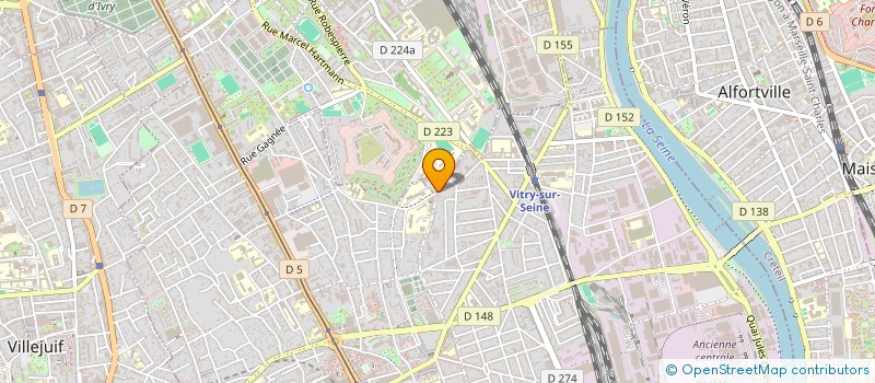 localisation de l'entreprise MADAME SANDRINE CANCELLIERI à VITRY-SUR-SEINE